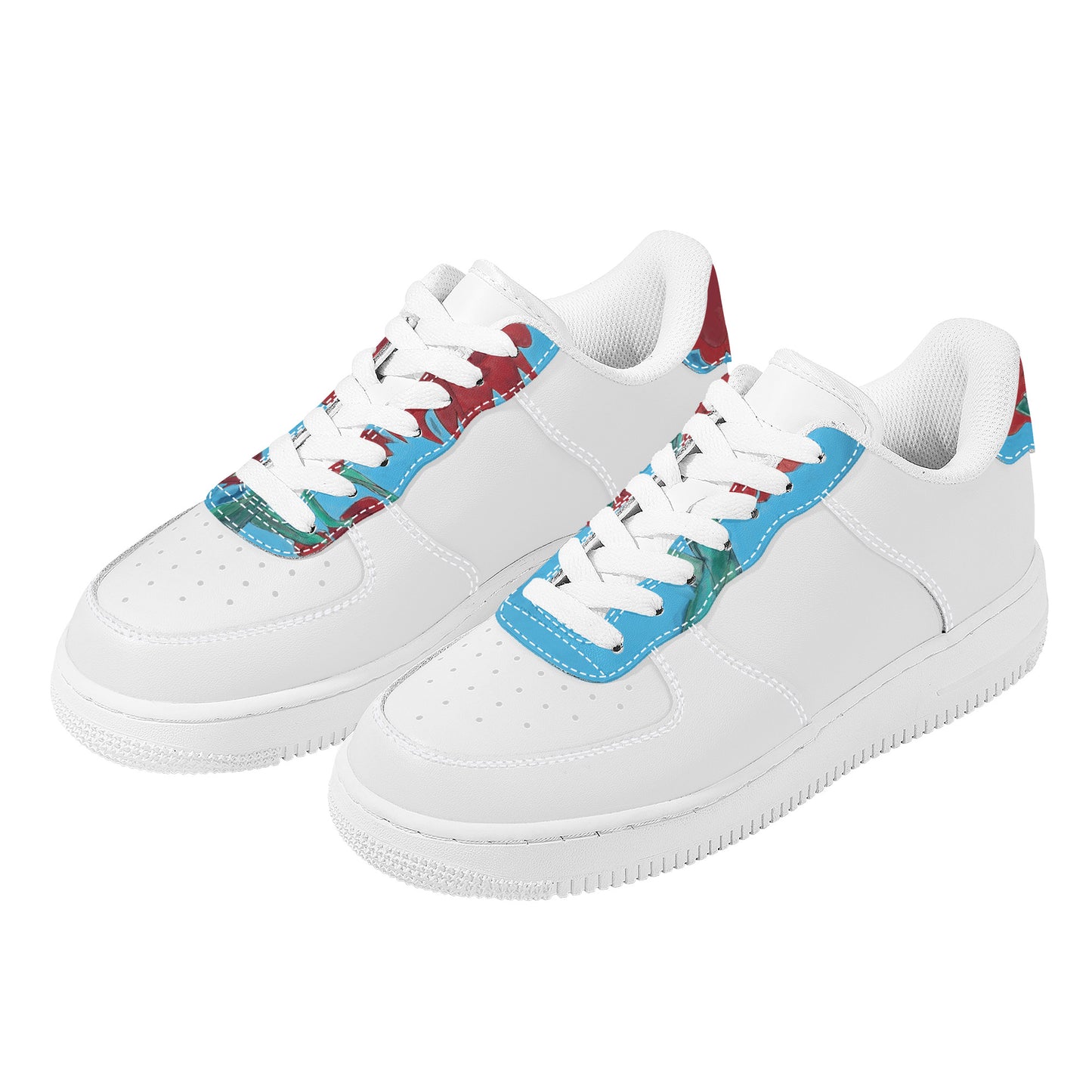 Splash of Flowers Low Top Unisex Sneaker