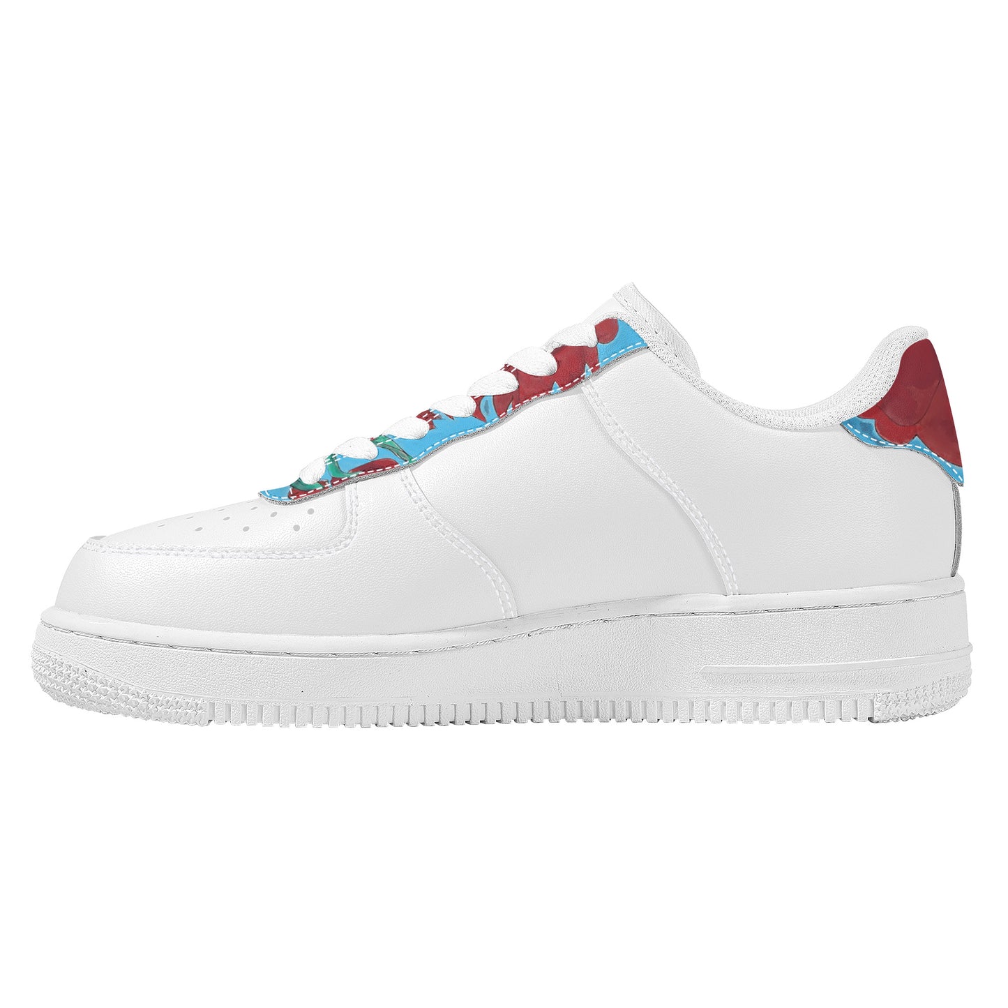 Splash of Flowers Low Top Unisex Sneaker