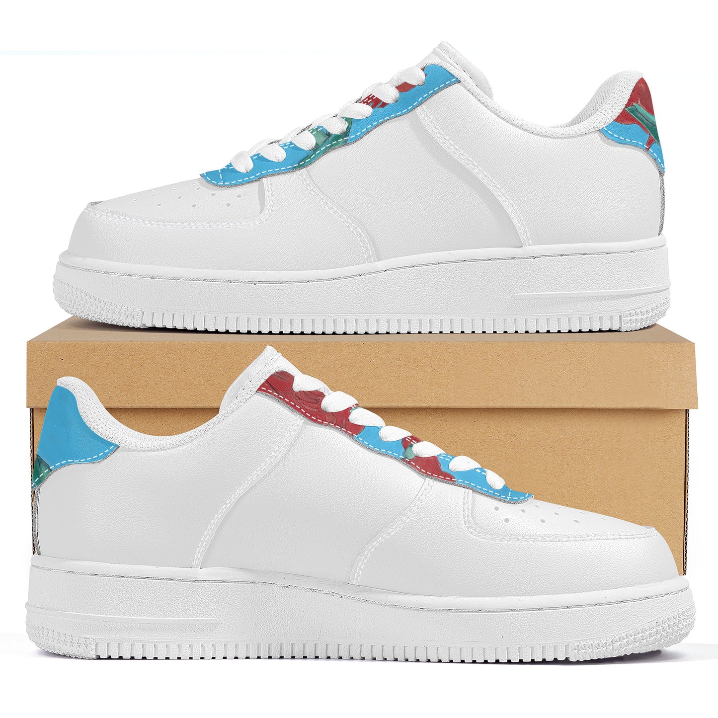 Splash of Flowers Low Top Unisex Sneaker