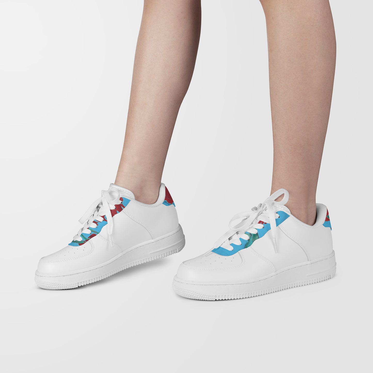 Splash of Flowers Low Top Unisex Sneaker