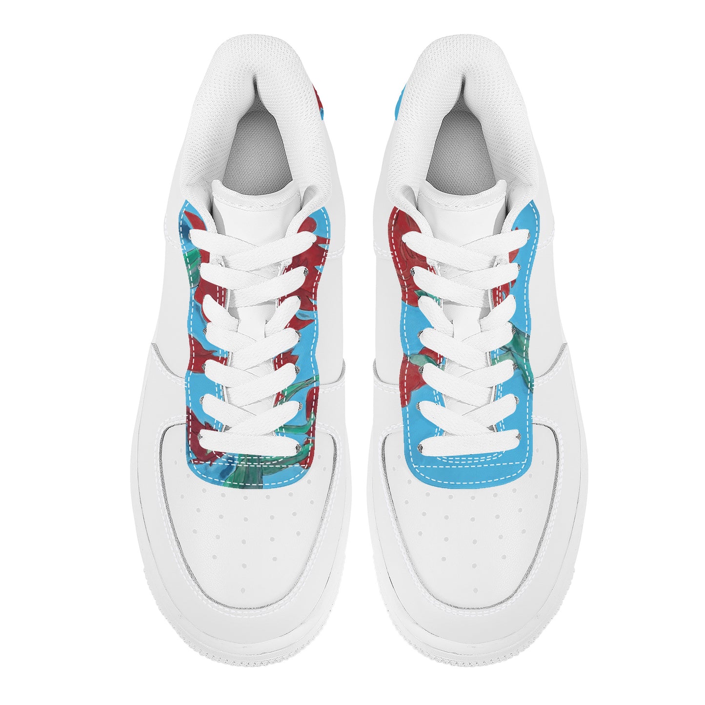 Splash of Flowers Low Top Unisex Sneaker