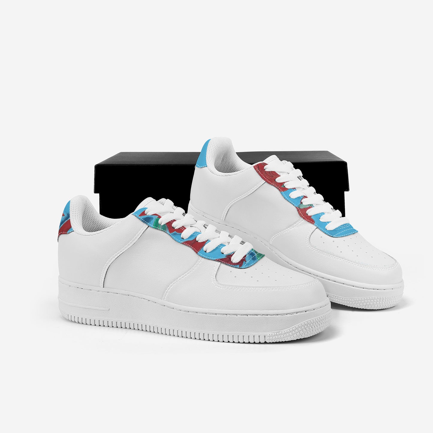 Splash of Flowers Low Top Unisex Sneaker