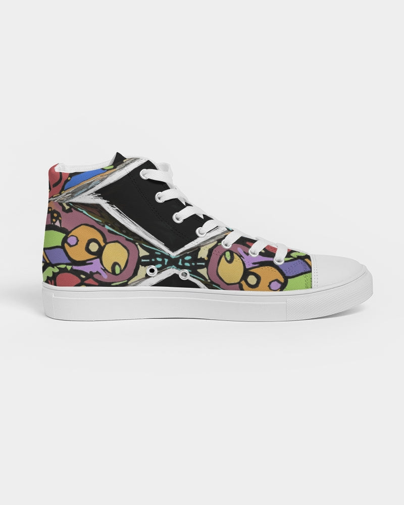 LJD Flying High Men's Hightop Canvas Shoes