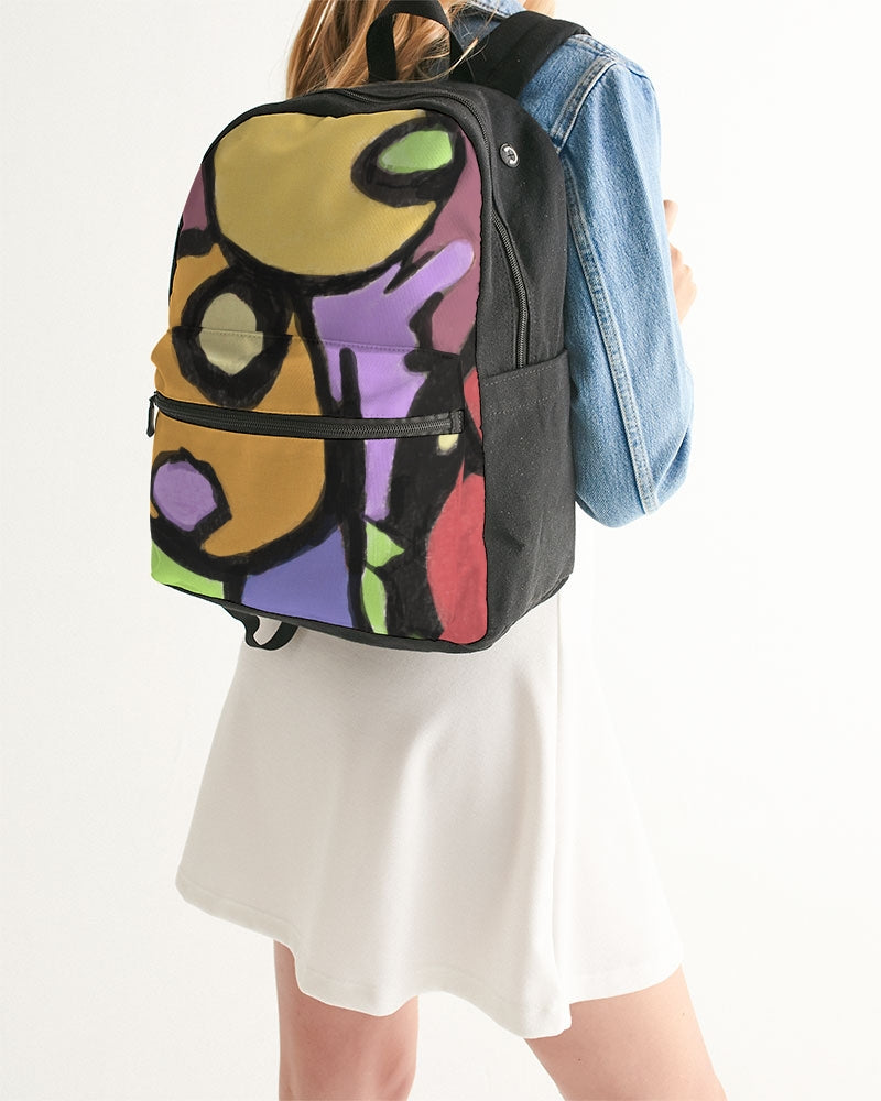 Butterfly Vista Canvas Backpack Daypack