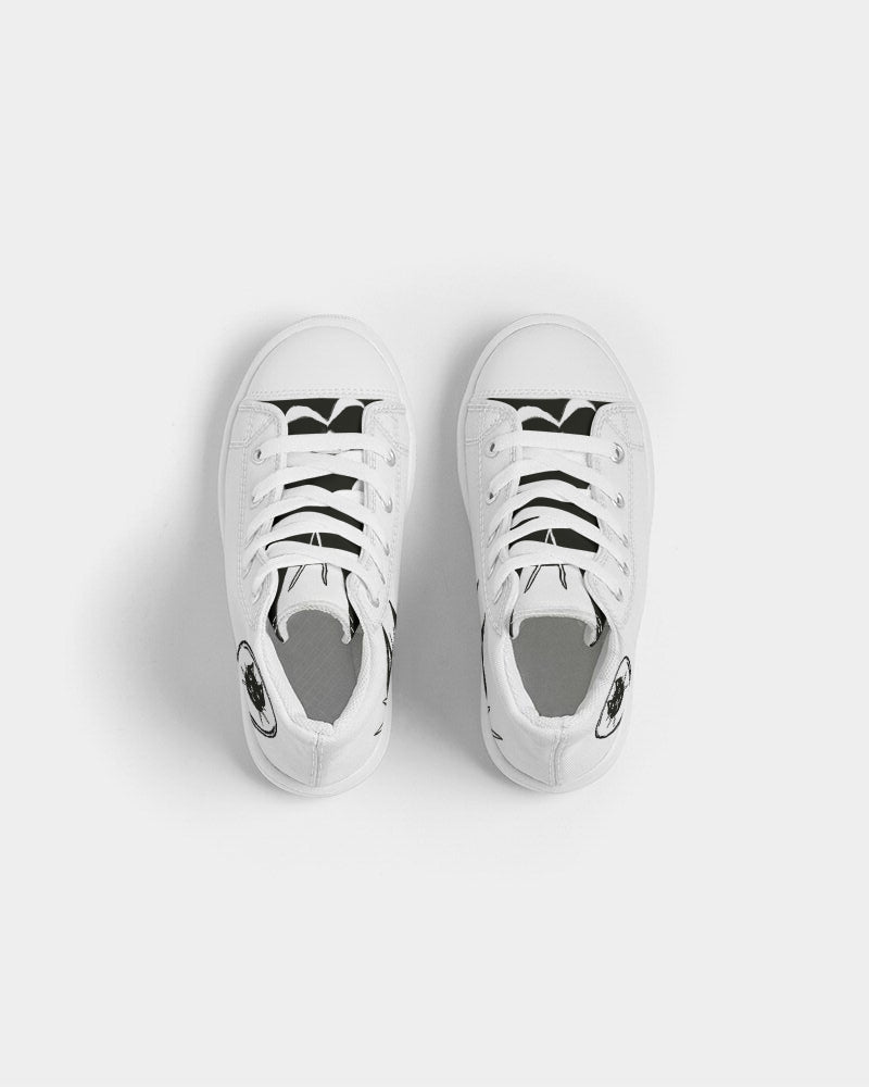 Purrr! It’s Sammie the Cat Kids Hightop Canvas Shoe