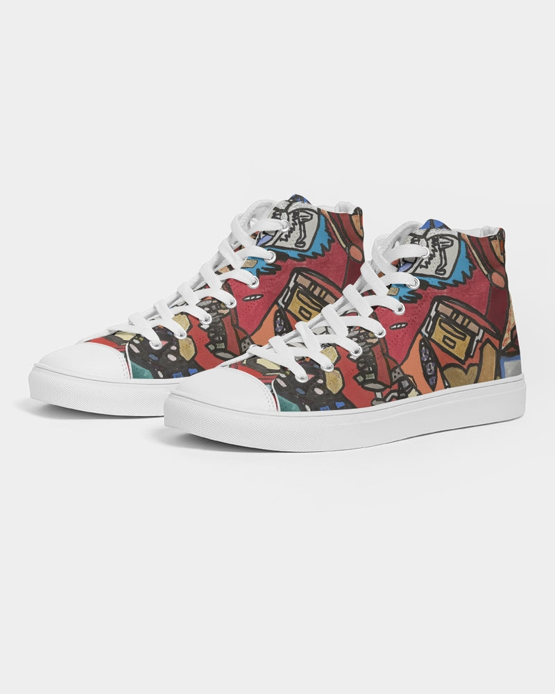 LJD Outer Limits Men's Hightop Canvas Shoes