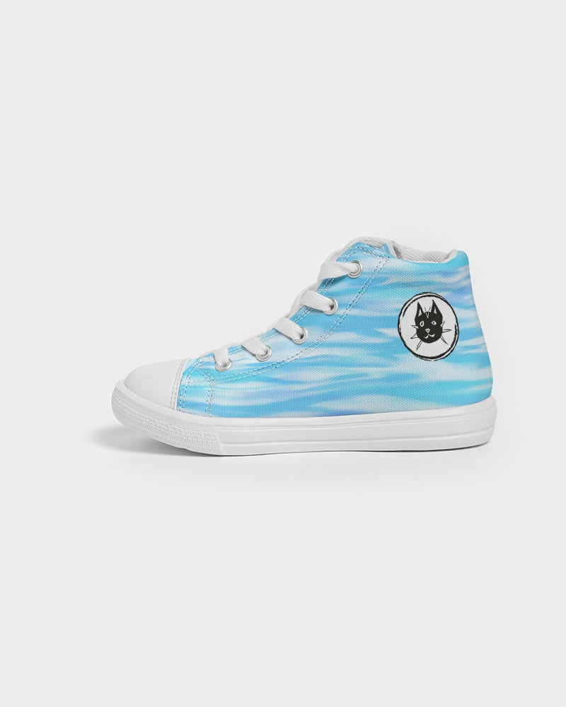 cats, Laguna Beach, high top sneakers, kids high top sneakers, kicks, custom kicks, art, original design, autism, autism business, neurodiversity, sustainably sourced, art apparel, sneakers  Edit alt text