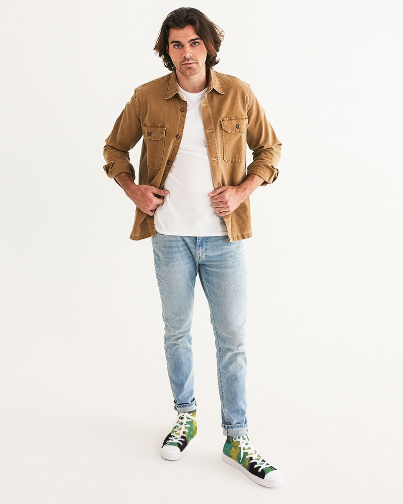 Lucky Kicks Original Men's Hightop Canvas Shoes