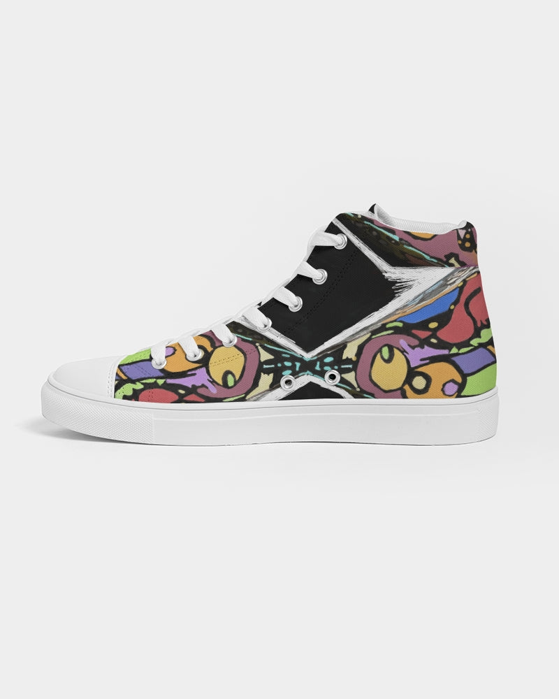 LJD Flying High Men's Hightop Canvas Shoes