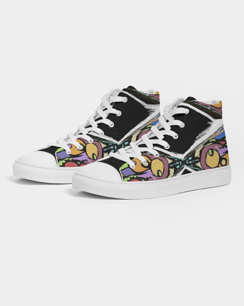 LJD Flying High Men's Hightop Canvas Shoes
