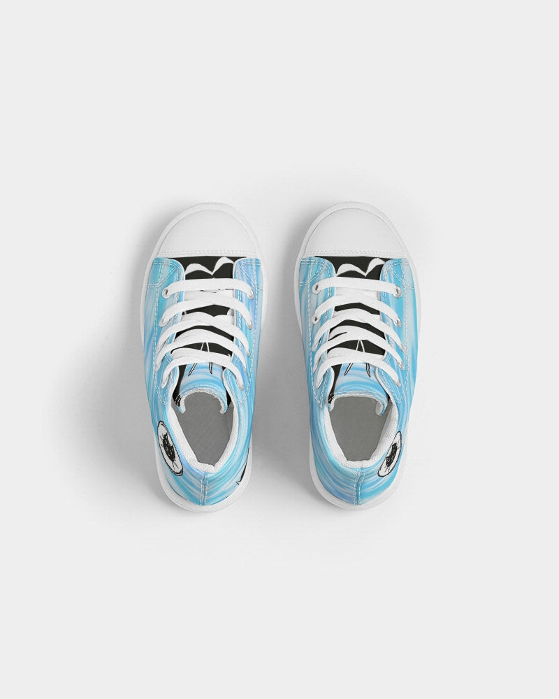 cats, Laguna Beach, high top sneakers, kids high top sneakers, kicks, custom kicks, art, original design, autism, autism business, neurodiversity, sustainably sourced, art apparel, sneakers  Edit alt text