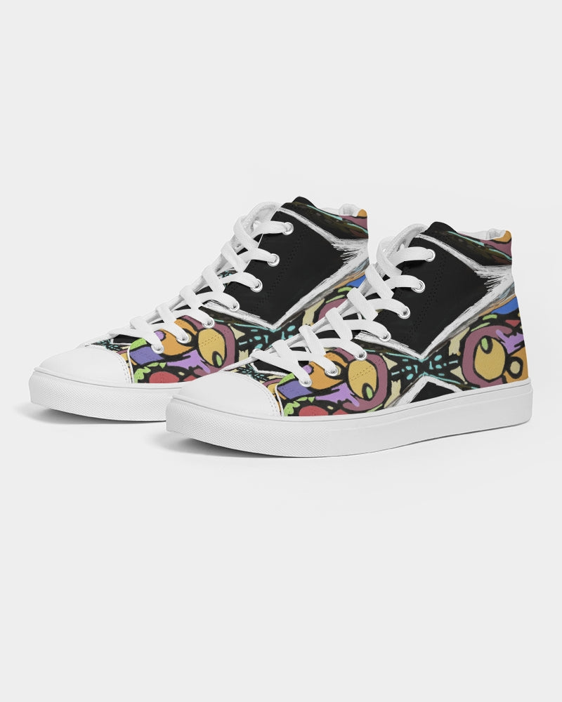 LJD Flying High Women's Hightop Canvas Shoes