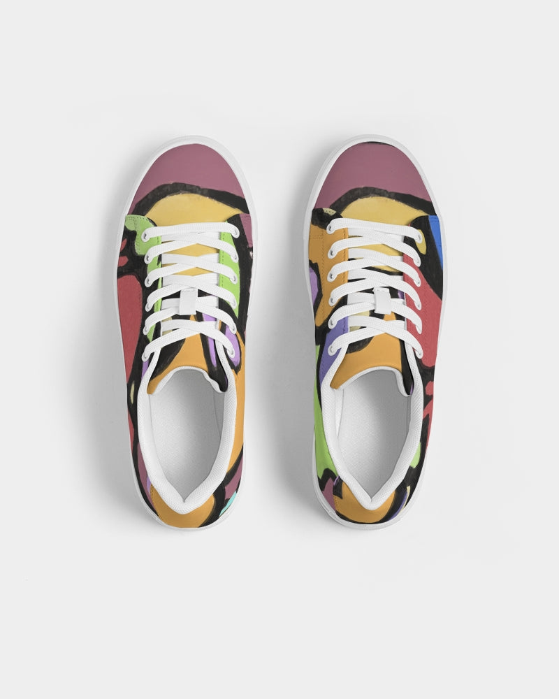 Butterfly Vista Men's Faux-Leather Sneaker