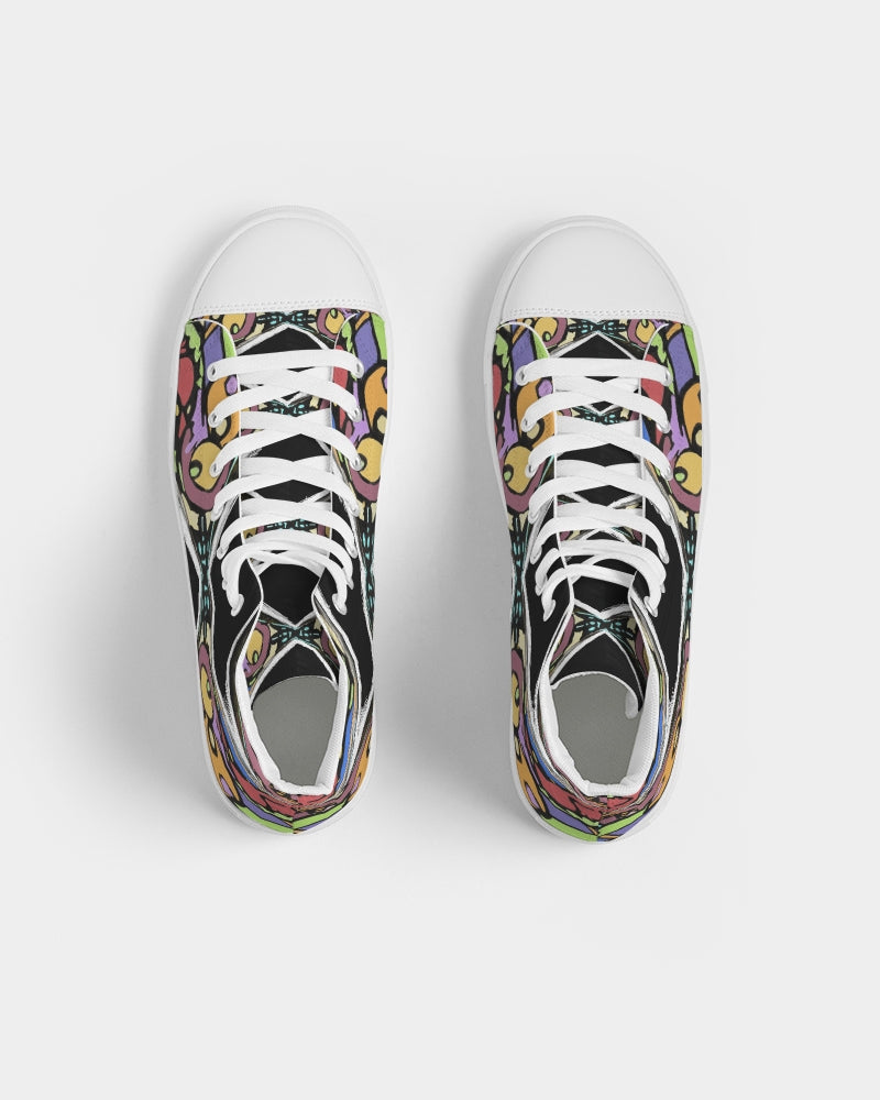 LJD Flying High Women's Hightop Canvas Shoes