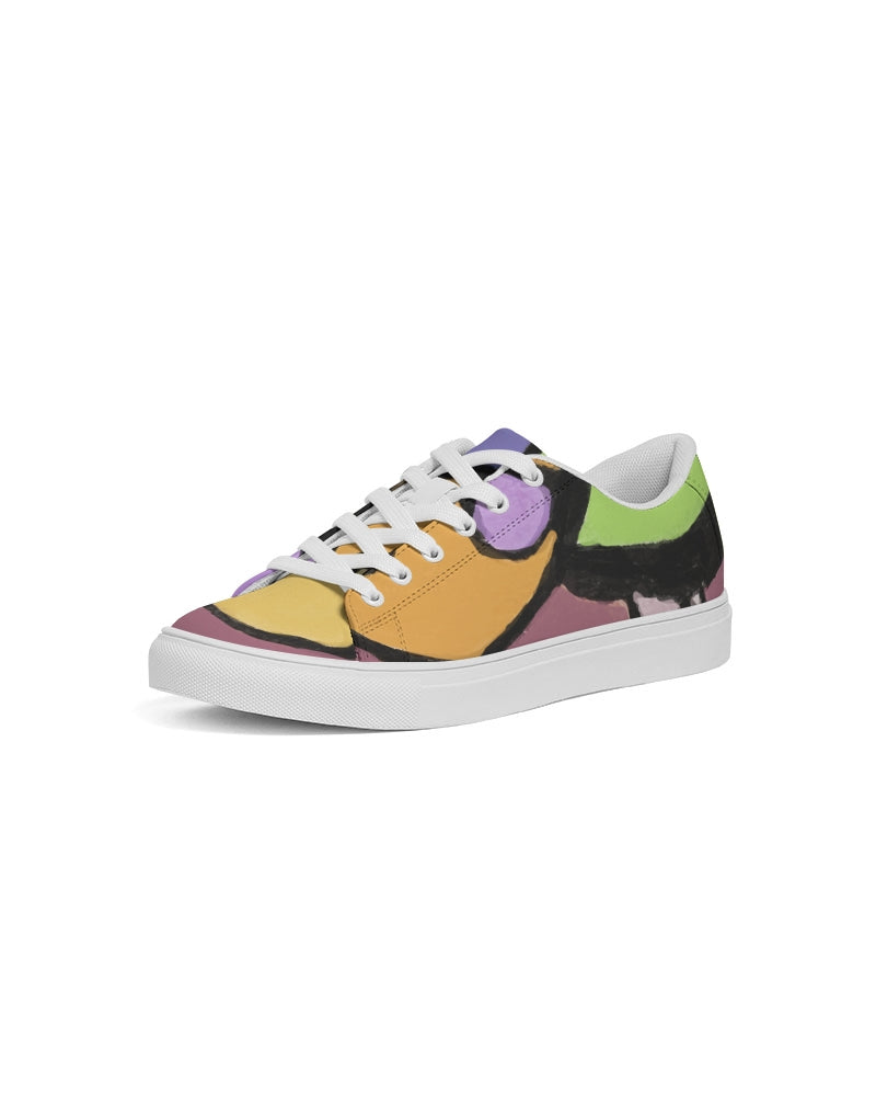 Butterfly Vista Women's Faux-Leather Sneaker
