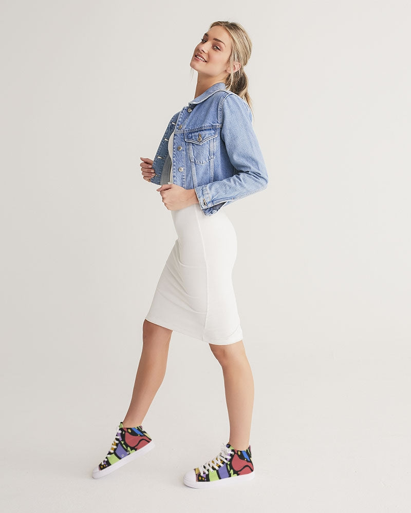 New Jam Women's Hightop Canvas Shoes