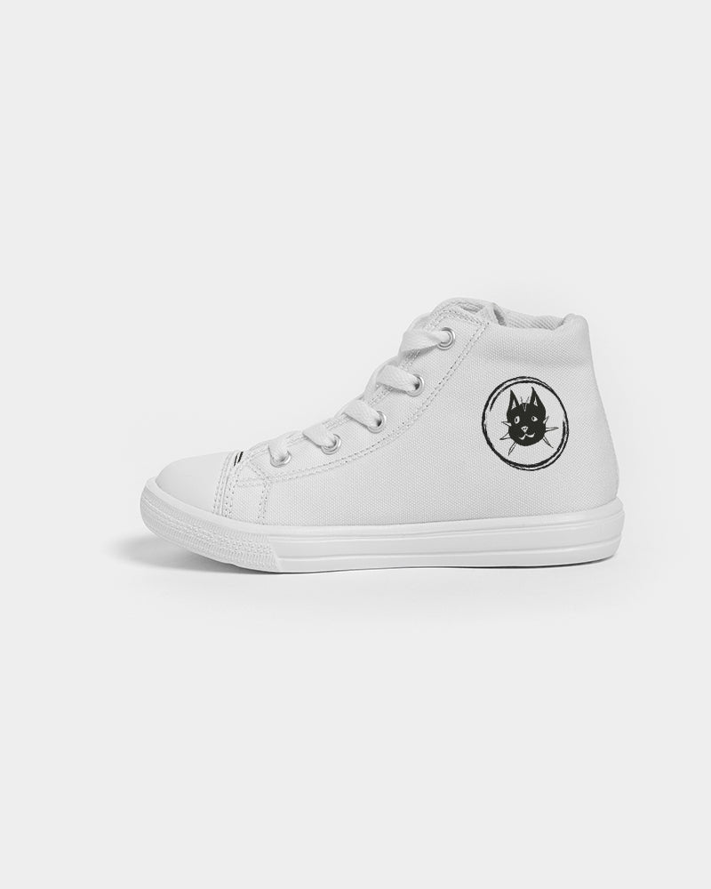 Purrr! It’s Sammie the Cat Kids Hightop Canvas Shoe