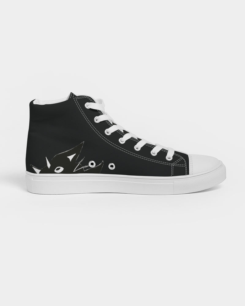 Sneakers, Autism, Art, Cats., Laguna Beach,. Black Converse-style, Custom design shoes, kicks, skate shoes, neurodiversity, art shoes Edit alt text