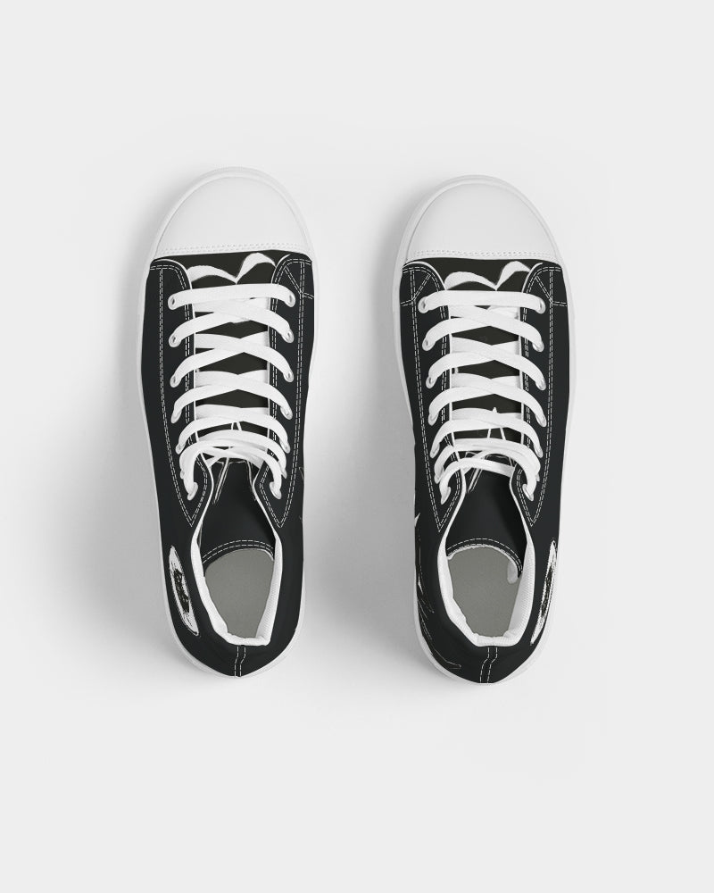 Sneakers, Autism, Art, Cats., Laguna Beach,. Black Converse-style, Custom design shoes, kicks, skate shoes, neurodiversity, art shoes  Edit alt text