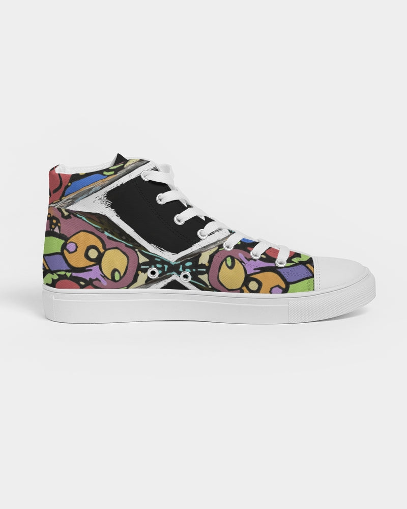 LJD Flying High Women's Hightop Canvas Shoes