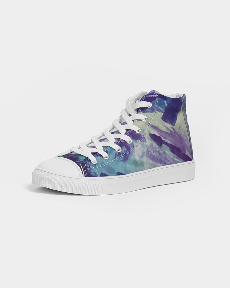 Fluid Blues Women's Hightop Canvas Kicks