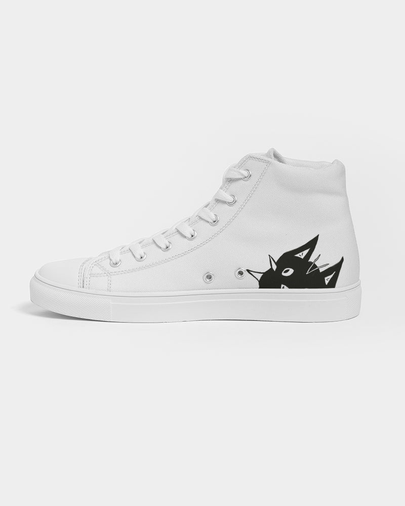 Purrr! It’s Sammie the Cat Women's Hightop Canvas Shoe