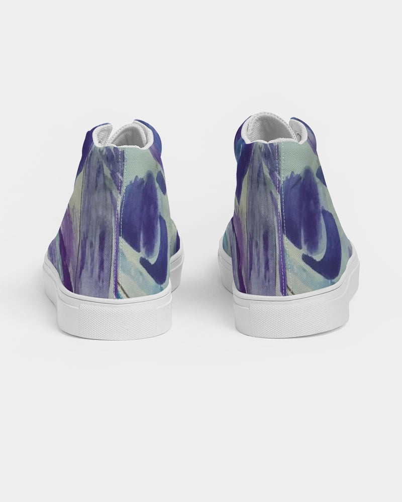 Blue Liquid Abstract fashion Unisex Shoes