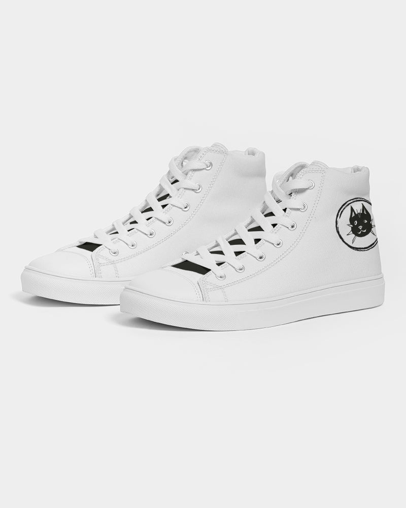 Purrr! It’s Sammie the Cat Women's Hightop Canvas Shoe