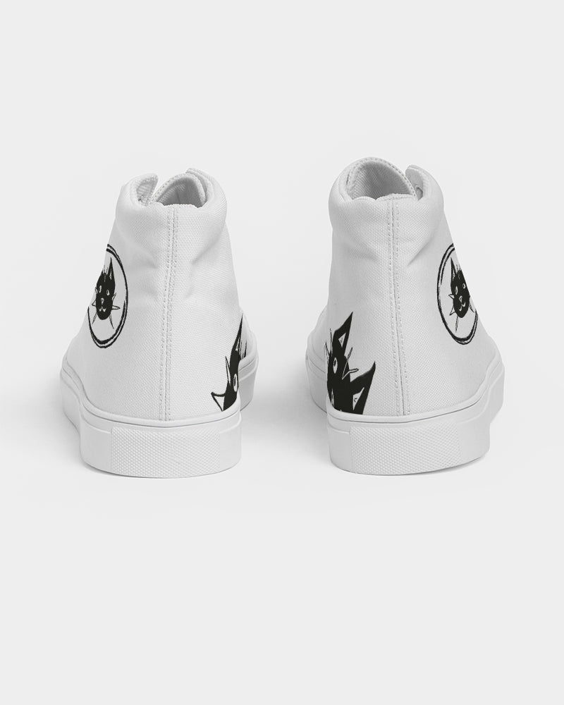 Purrr! It’s Sammie the Cat Women's Hightop Canvas Shoe