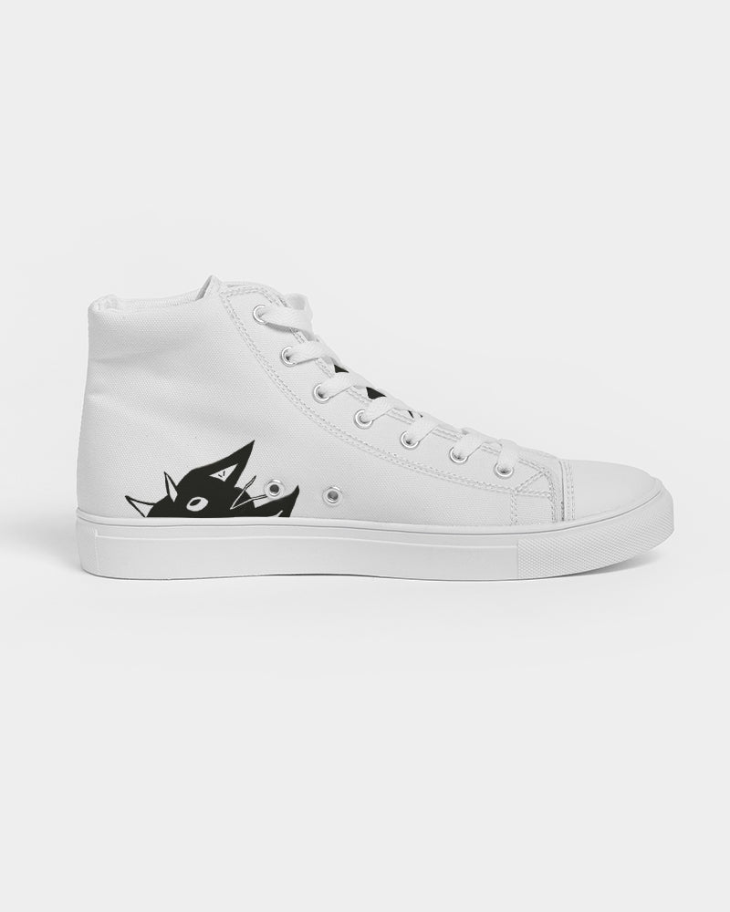 Purrr! It’s Sammie the Cat Women's Hightop Canvas Shoe